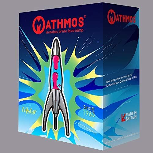  Besuchen Sie den Mathmos-Store Mathmos Telstar Rakete Lavalampe - Blau/Gruen