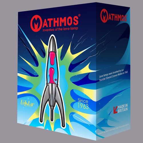  Besuchen Sie den Mathmos-Store Mathmos Telstar Rakete Lavalampe - Blau/Gruen