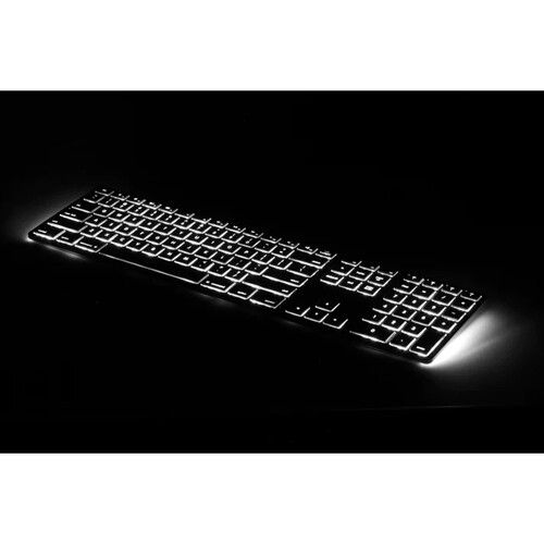  Matias Backlit Wireless Aluminum Keyboard (Silver)