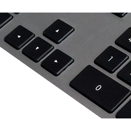  Matias Wired Aluminum Keyboard for Mac (Space Gray)