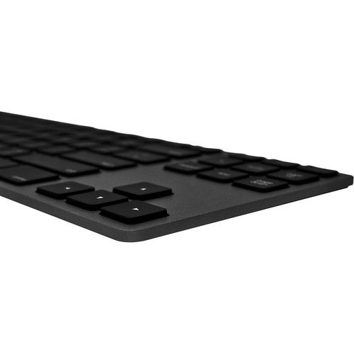  Matias Wired Aluminum Tenkeyless Keyboard (Black)