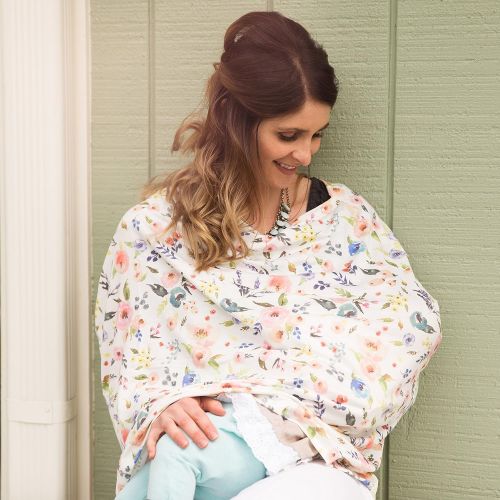  Matimati Baby 5-in-1 Car Seat Canopy & Nursing Cover by Matimati, Stretchy & Ultra Soft Breastfeeding,...