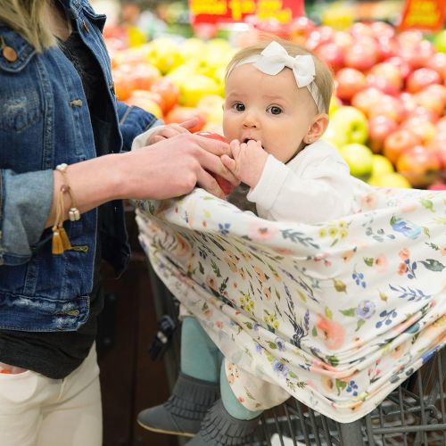  Matimati Baby 5-in-1 Car Seat Canopy & Nursing Cover by Matimati, Stretchy & Ultra Soft Breastfeeding,...