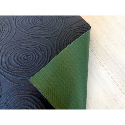  Mats Inc. Mattisimo Italian Style All Weather Floor Runner, 79 x 26.4 - Graphite Rosette