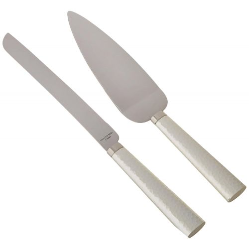  Matte Silver Two Tone NC10S Series flatware-cake-knives 11 Cake Server & 13 Cake Knife Matte Gold Two Tone