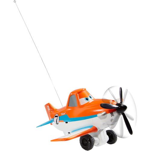 마텔 Mattel Disney Planes Dusty Crophopper Wing Control Remote-Controlled Plane