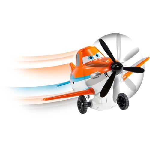 마텔 Mattel Disney Planes Dusty Crophopper Wing Control Remote-Controlled Plane