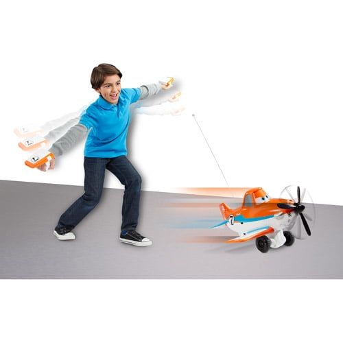 마텔 Mattel Disney Planes Dusty Crophopper Wing Control Remote-Controlled Plane