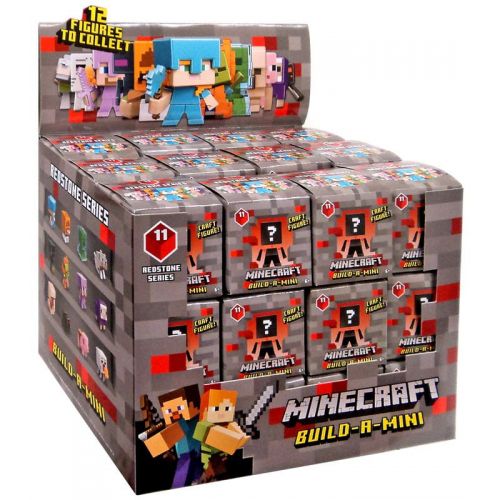 마텔 Mattel Toys Minecraft Redstone Series 11 Mystery Box [36 Packs]