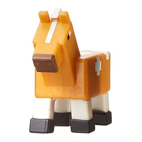 마텔 Mattel Toys Minecraft Ice Series 5 Palomino Horse Mini Figure