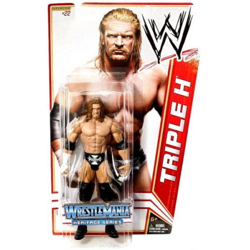 마텔 Mattel Toys WWE Wrestling Basic Series 16 Triple H Action Figure #22