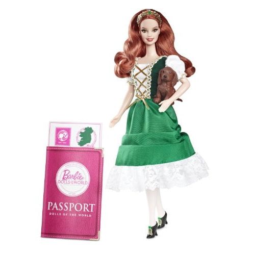 마텔 Barbie Collector Dolls of The World Ireland Doll