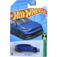 Mattel Hot Wheels Tesla Model Y, HW Green Speed 3/10 [Blue] 15/250