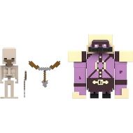 Minecraft Legends Pigmadillo vs Skeleton Figures