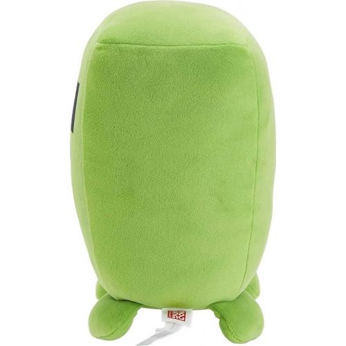 마텔 Minecraft Cuutopia 10-in Creeper Plush Character, Soft Rounded Pillow Doll, Video Game-Inspired Collectible Toy Gift for Ages 3 Years & Older