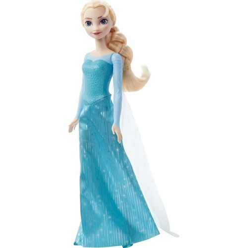 마텔 Mattel Disney Frozen Toys, Elsa Fashion Doll & Accessory with Signature Look, Inspired by the Movie