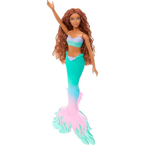 마텔 Mattel Disney The Little Mermaid Sing & Dream Ariel Fashion Doll with Signature Tail, Toys Inspired by the Movie