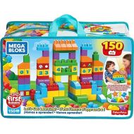 MEGA BLOKS 150 Toddlers Blocks Learning Toy Building Set, Let's Get Learning! For Toddlers 1-3