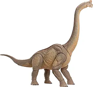 Mattel Jurassic World Mattel Jurassic Park Hammond Collection Action Figure, Brachiosaurus Dinosaur Toy, 30th Anniversary Collectible