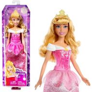 Mattel Disney Princess Aurora Fashion Doll, Sparkling Look with Blonde Hair, Purple Eyes & Tiara Accessory