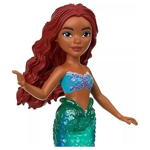 마텔 Mattel Disney Princess Toys, The Little Mermaid Ariel & Sisters Small Doll Set, Collection of 7 Mermaid Dolls, Inspired by the Movie