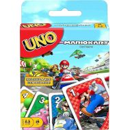 Mattel Games ?UNO Mario Kart Card Game for Kids, Adults, Family and Game Night with Special Rule for 2-10 Players
