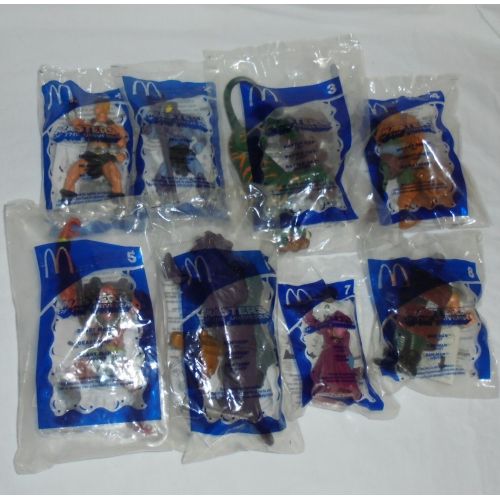 마텔 Mattel Masters of The Universe Action Figure He-Man Skeletor Orko McDonalds Kid Toy Set