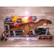 MATTEL JURASSIC WORLD THRASH N THROW TYRANNOSAURUS REX DINOSAUR FIGURE