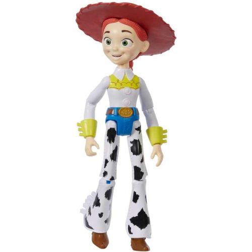 마텔 Mattel Disney and Pixar Toy Story Jessie Large Action Figure, Posable with Authentic Detail, Toy Collectible, 12 inch Scale
