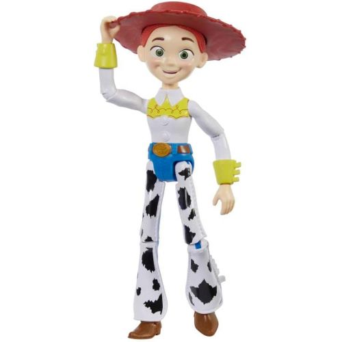 마텔 Mattel Disney and Pixar Toy Story Jessie Large Action Figure, Posable with Authentic Detail, Toy Collectible, 12 inch Scale