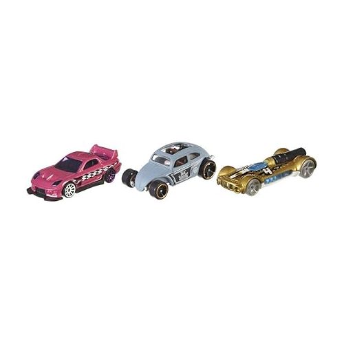 마텔 Hot Wheels 3-Pack, [Styles May Vary]