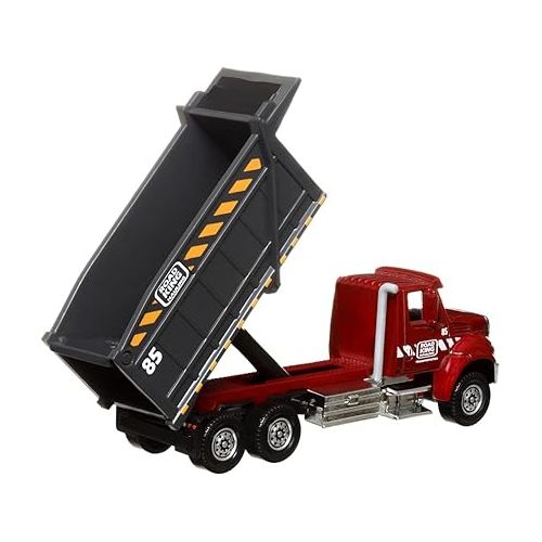 마텔 Matchbox International Workstar 7500 Dump Truck, Working Rigs 10/16 [red]