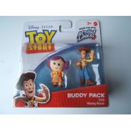 Mattel Disney Toy Story Buddy Pack 2 Inch High Mini Figures Dolly Waving Woody 2 Pack Works With Action Links
