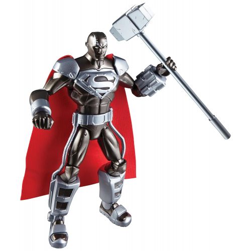 마텔 Mattel DC Comics Total Heroes Steel 6 Action Figure