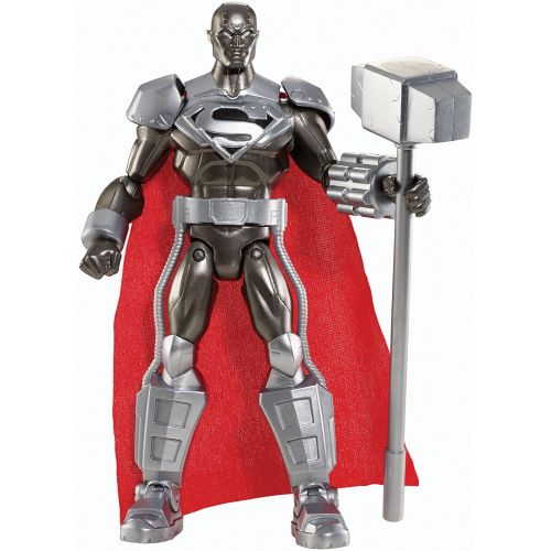 마텔 Mattel DC Comics Total Heroes Steel 6 Action Figure