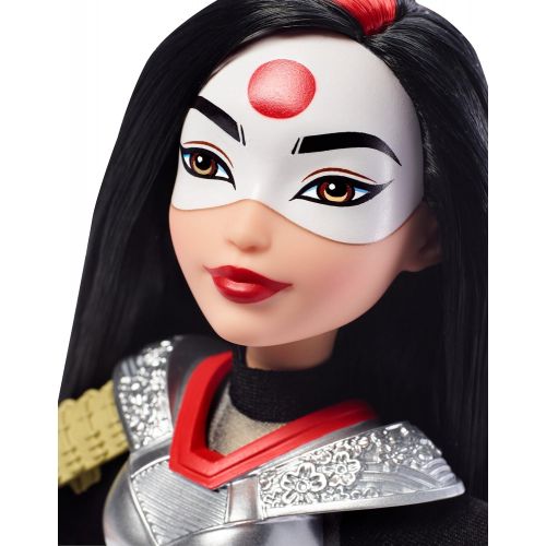 마텔 Mattel DC Super Hero Girls Katana Action Figure Doll, 12