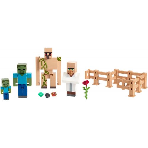 마텔 Mattel Minecraft Feature Figure Multipack