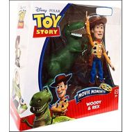Mattel Disney / Pixar Toy Story 3 Exclusive Movie Moments 6 Inch Action Figure 2Pack Woody Rex