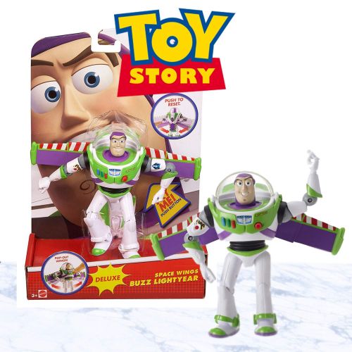 마텔 Mattel Toy Story Deluxe Space Ranger Buzz Lightyear 6 Figure