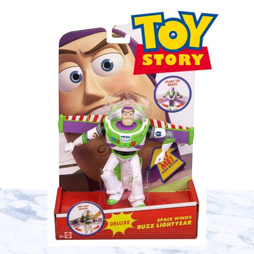 마텔 Mattel Toy Story Deluxe Space Ranger Buzz Lightyear 6 Figure
