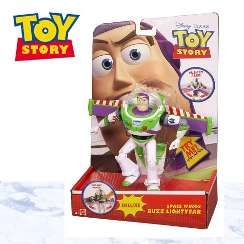 마텔 Mattel Toy Story Deluxe Space Ranger Buzz Lightyear 6 Figure