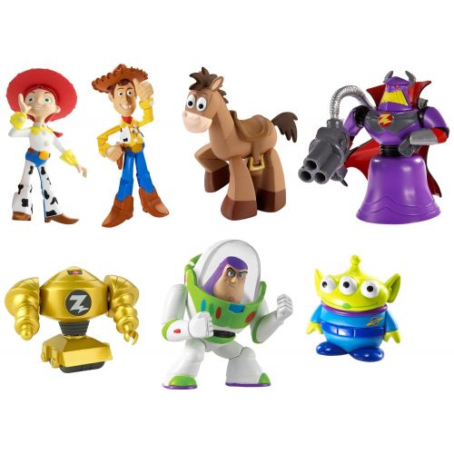 마텔 Mattel Disney/Pixar Toy Story 20th Anniversary Al’s Toy Barn Buddies 7-Pack Gift Set