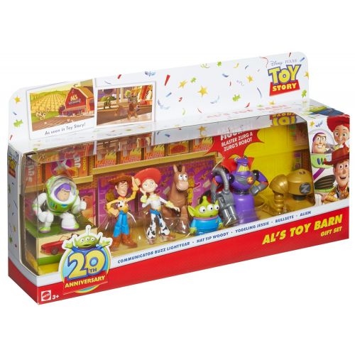 마텔 Mattel Disney/Pixar Toy Story 20th Anniversary Al’s Toy Barn Buddies 7-Pack Gift Set