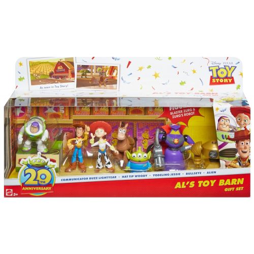 마텔 Mattel Disney/Pixar Toy Story 20th Anniversary Al’s Toy Barn Buddies 7-Pack Gift Set