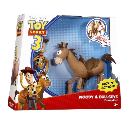 마텔 Mattel Toy Story 3 Woody & Bullseye Roundup Pack