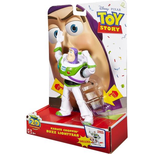 마텔 Mattel Disney/Pixar Toy Story Karate Choppin’ Buzz Lightyear 6” Figure: Toys & Games