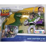 Mattel Toy Story TRU 4 Inch Basics 2 Pack- Buzz Lightyear and Rex