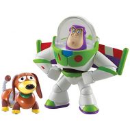 Mattel Disney/Pixar Toy Story 20th Anniversary Buzz Lightyear and Slinky Dog Figure Buddy 2-Pack