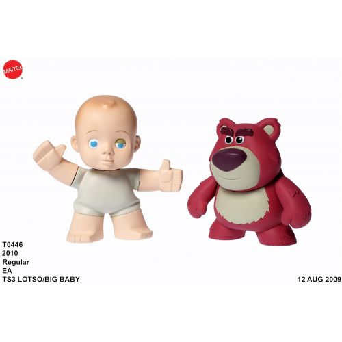 마텔 Mattel Disney / Pixar Toy Story 3 Action Links Mini Figure Buddy 2Pack Lotso Big Baby