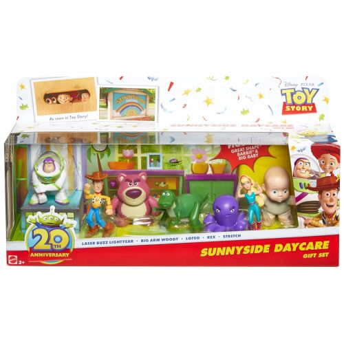 마텔 Mattel Disney/Pixar Toy Story 20th Anniversary Sunnyside Daycare Buddies 7-Pack Gift Set